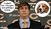 Jay Cutler Looks Really, Really Sad
