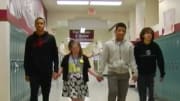 Middle School Basketball Players Stand Up Against Bullying