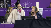 Tara Lipinski and Johnny Weir Make Disney Cameo