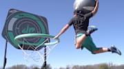 Exclusive: Dude Perfect and Nerf Go Gigante!