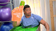 Russell Wilson Talks Off-Season Training and Getting Slimed at the Nick Kids' Choice Sports Awards