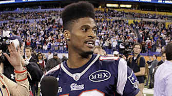 Tiquan Underwood's Big Hair is Big News on Media Day