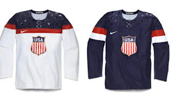 Nike and Team USA Reveal 2014 Olympic Hockey Jerseys
