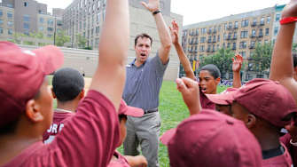 Bronx Bomber Mark Teixeira Helps Kids in Harlem