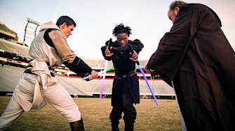 Behind the Scenese of Georgia Reciever Chris Conley's Star Wars Fan Film