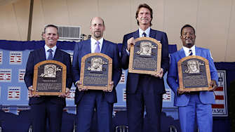Biggio, Smoltz, Johnson, Martinez Inducted Into Baseball Hall of Fame