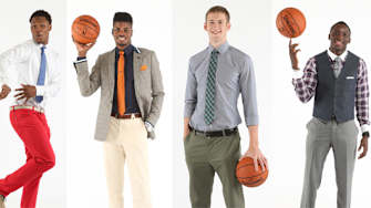 Future NBA Stars Talk Draft, Fashion at Media Day