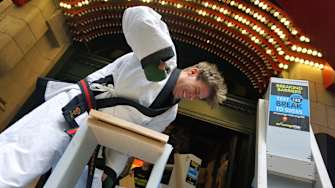 Martial Artist Leif Becker Smashes World-Record 12,000 Boards For Charity