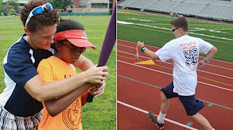 Sports Camp Empowers Kids With Visual Impairments