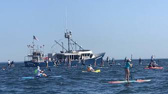 Northeast Charity Paddle Event is a Test of Endurance