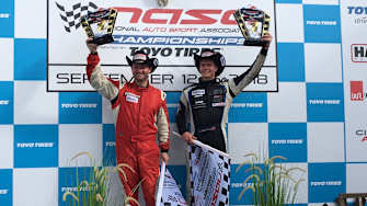 Driver Brett Westcott Wins Race In Borrowed Car