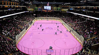 Toledo Walleye Promote Breast Cancer Awareness with Pink Rink