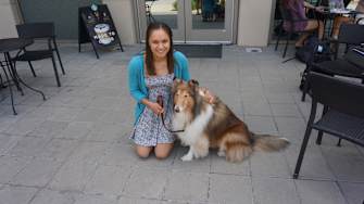 Texas A&M's Mascot, Reveille, Lives the Good Life
