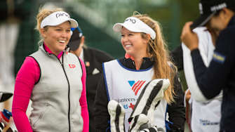 Siblings Team Up on LPGA Tour