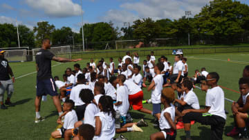 On the Sidelines with Jaelen Strong and the Legends of Tomorrow Football Camp