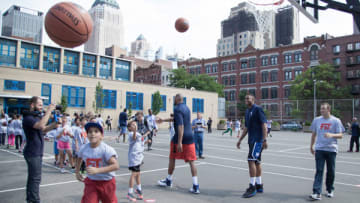 New York Students Work Out with Top NBA Prospects
