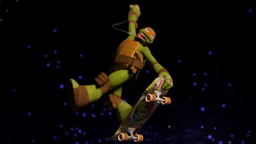 Shredding with the Teenage Mutant Ninja Turtles at Comic Con