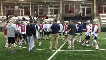 Hopeful Athletes Try Out for US Indoor Lacrosse Squad