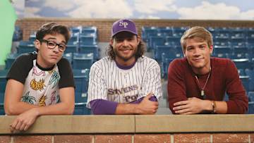 Exclusive Images: Giants Shortstop Brandon Crawford Drops By "Liv and Maddie"