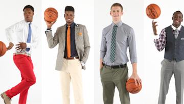 Future NBA Stars Talk Draft, Fashion at Media Day