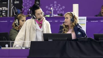 Tara Lipinski and Johnny Weir Make Disney Cameo
