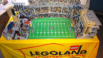 Gillette Stadium Gets Bricked