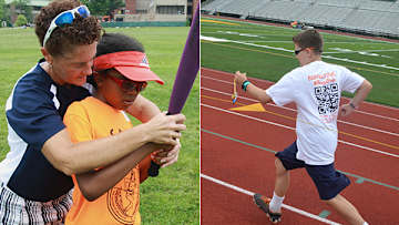 Sports Camp Empowers Kids With Visual Impairments