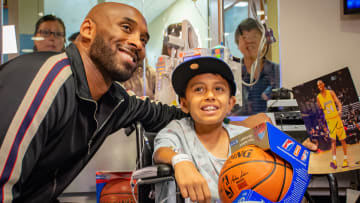 Kobe Bryant Brings "The Punies" Podcast to Children’s Hospital of Orange County