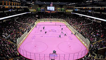 Toledo Walleye Promote Breast Cancer Awareness with Pink Rink