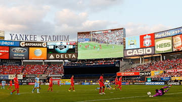 Soccer Invades Yankee Stadium!