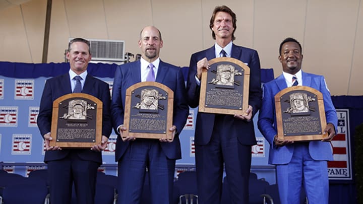 Biggio, Smoltz, Johnson, Martinez Inducted Into Baseball Hall of Fame Biggio, Smoltz, Johnson, Martinez Inducted Into Baseball Hall of Fame