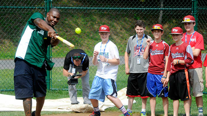 Ryan Howard Surprises Kids at Little League World Series Ryan Howard Surprises Kids at Little League World Series