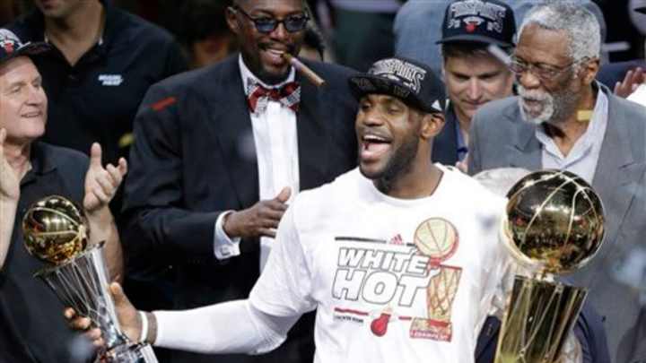 LeBron, Wade and Battier Lead the Heat To a Second-Straight Title LeBron, Wade and Battier Lead the Heat To a Second-Straight Title