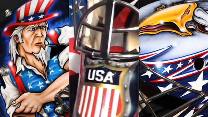 Team USA Goalies and Their World-Class Headgear Team USA Goalies and Their World-Class Headgear