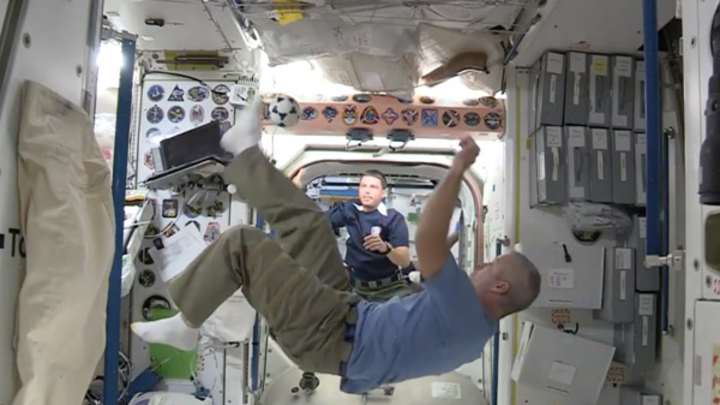 Everyone Can Bicycle Kick in Space! Everyone Can Bicycle Kick in Space!