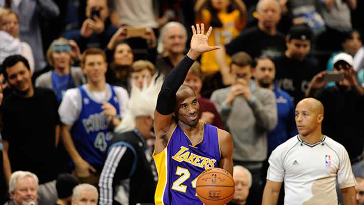 Kobe Bryant Passes Michael Jordan on All-Time Points List