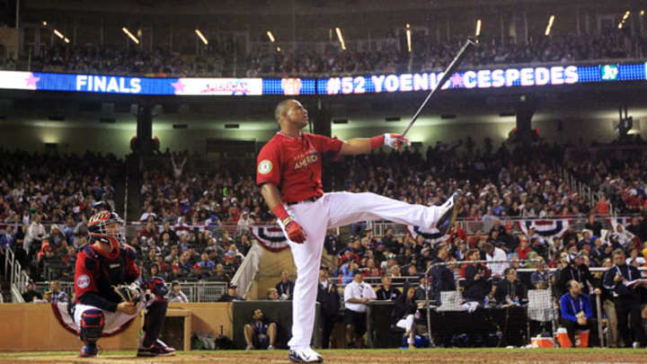 Yoenis Cespedes Wins Back-to-Back Home Run Derby Titles Yoenis Cespedes Wins Back-to-Back Home Run Derby Titles