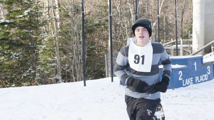 Training for the Special Olympics World Winter Games