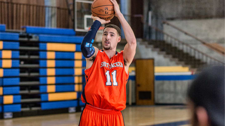 Klay Thompson Partners with ShotTracker for Virtual Basketball Camp Klay Thompson Partners with ShotTracker for Virtual Basketball Camp