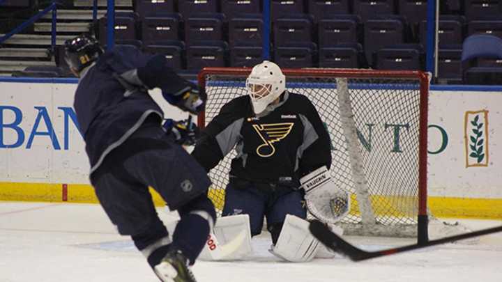 NHL Legend Martin Brodeur Signs with the Blues NHL Legend Martin Brodeur Signs with the Blues