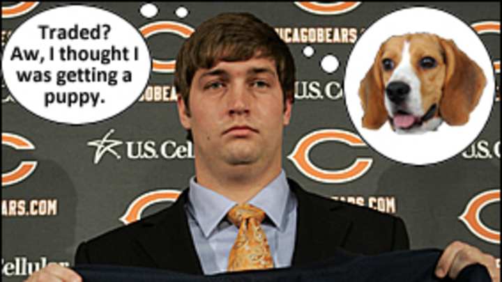 Jay Cutler Looks Really, Really Sad Jay Cutler Looks Really, Really Sad