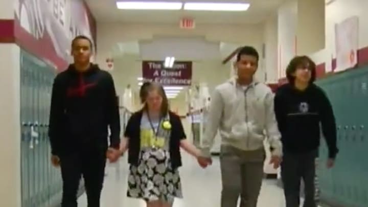 Middle School Basketball Players Stand Up Against Bullying Middle School Basketball Players Stand Up Against Bullying