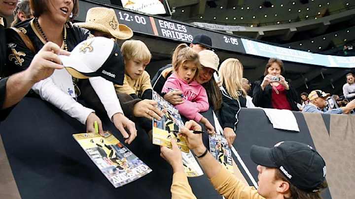 Drew Brees Outside the Huddle Drew Brees Outside the Huddle