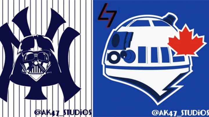 MLB Logos Look Good With Star Wars Characters MLB Logos Look Good With Star Wars Characters