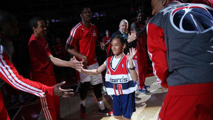 Wizards Sign 10-Year-Old Amaris Jackson to One-Day Contract Wizards Sign 10-Year-Old Amaris Jackson to One-Day Contract