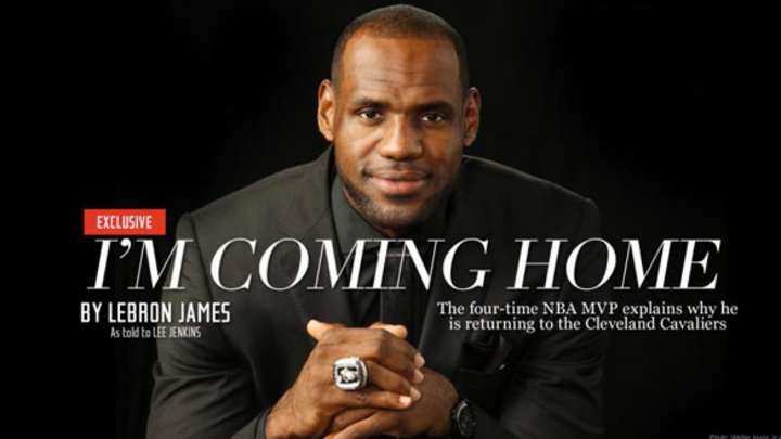 LeBron: I'm coming back to Cleveland LeBron: I'm coming back to Cleveland
