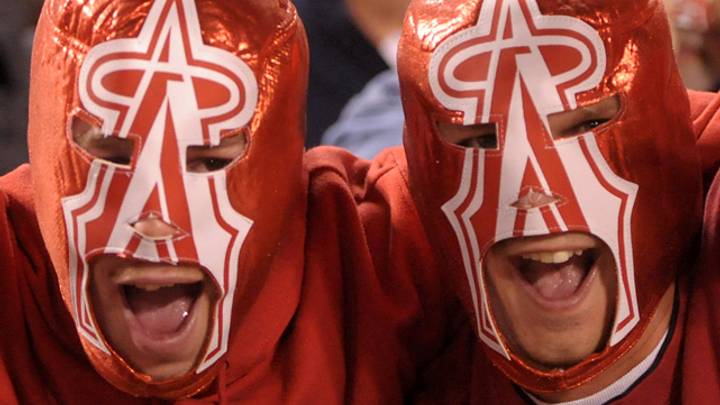 Wrestling Mask Night in Anaheim