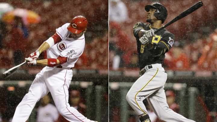 Crazy Game of the Week: Reds and Pirates Hit 10 HRs Before Rain Suspends Play Crazy Game of the Week: Reds and Pirates Hit 10 HRs Before Rain Suspends Play
