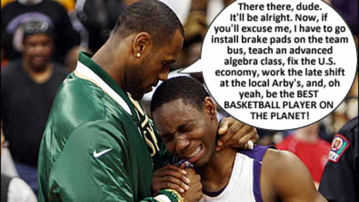 LeBron James Does LITERALLY EVERYTHING LeBron James Does LITERALLY EVERYTHING