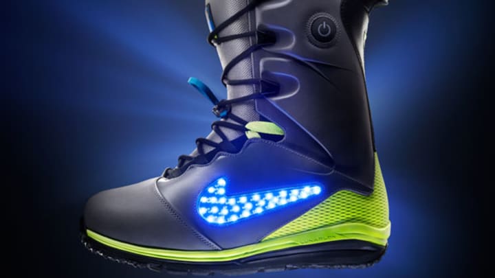 Light up nike shop